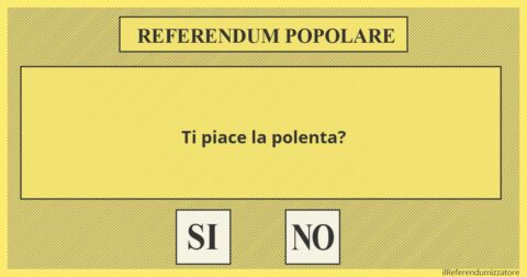 Ti piace la polenta?
